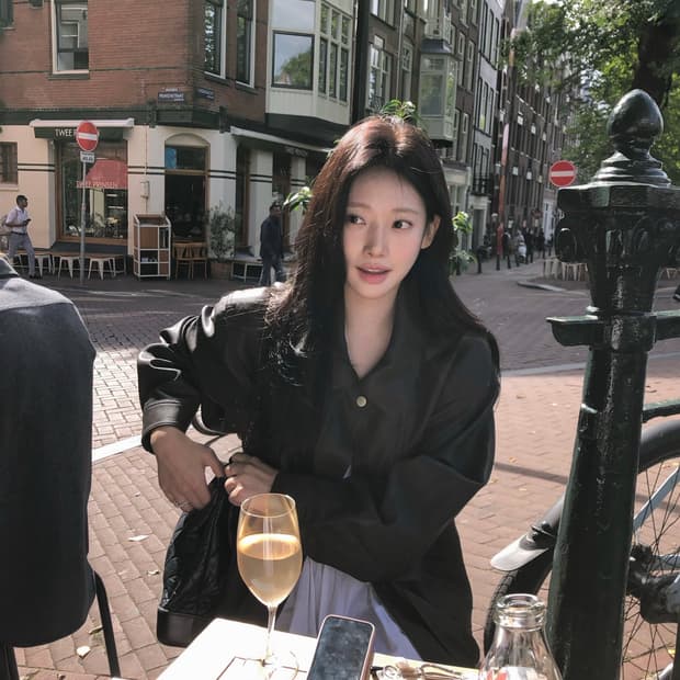 [새상품] 샵리즈 더위시 솝 레더자켓 다크브라운