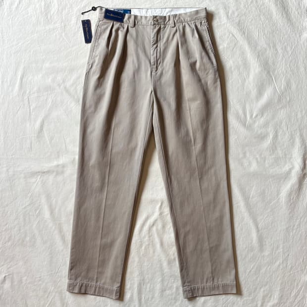 [새제품 33] 90s 폴로 랄프로렌 ANDREW 투턱 치노 팬츠