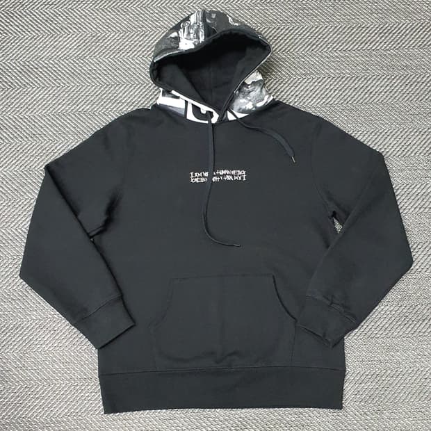 아임낫어휴먼비잉 기모 오버핏 후드티 남자105