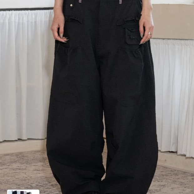 루나키후 사키 프릴 팬츠 새상품 엑스톤즈