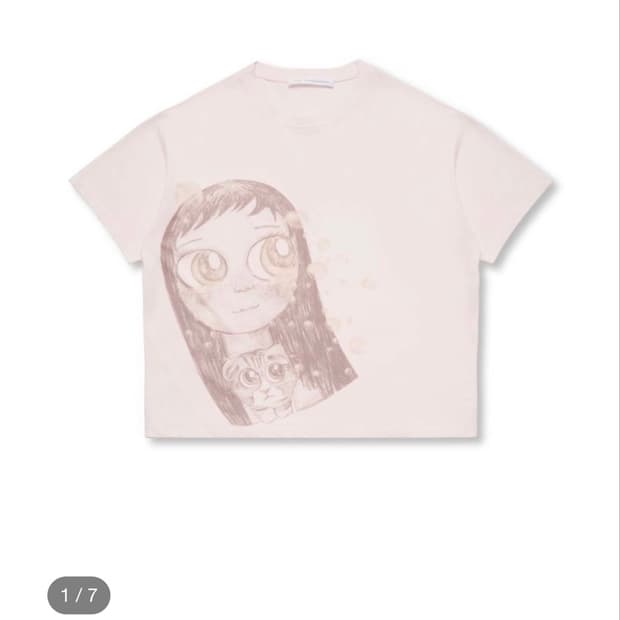 CRYING CATGIRL T-SHIRT (PINK)
