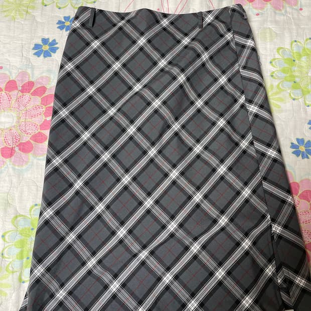 디망쉬 체크스커트