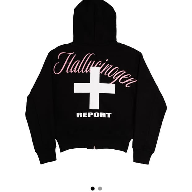 [구함] 제노리포트 CROSS REPORT HOODIE (BLACK)