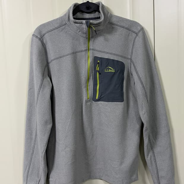 LLBean 엘엘빈 플리스 하프 집업