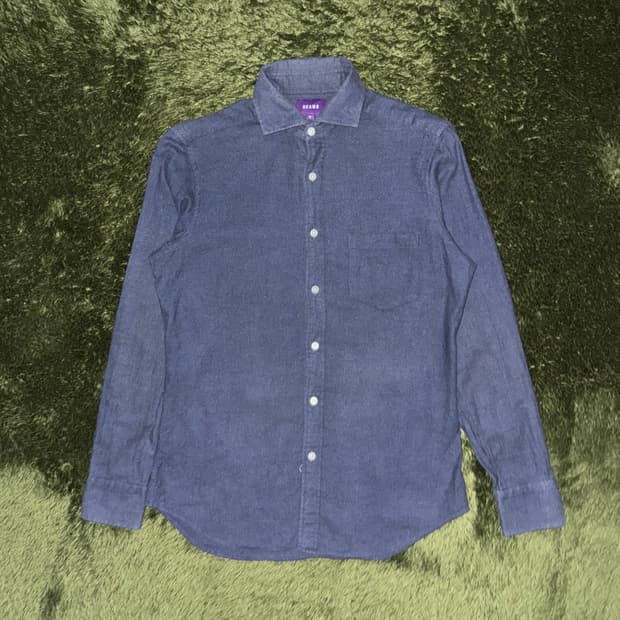 [M] BEAMS 빔즈 THOMAS MASON 패브릭 클래식 셔츠