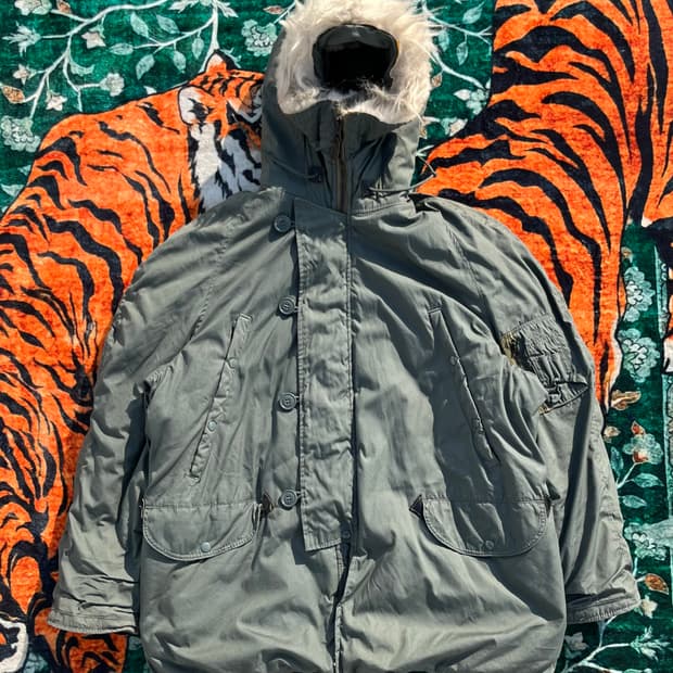 OG 70s N-3B parka (L)