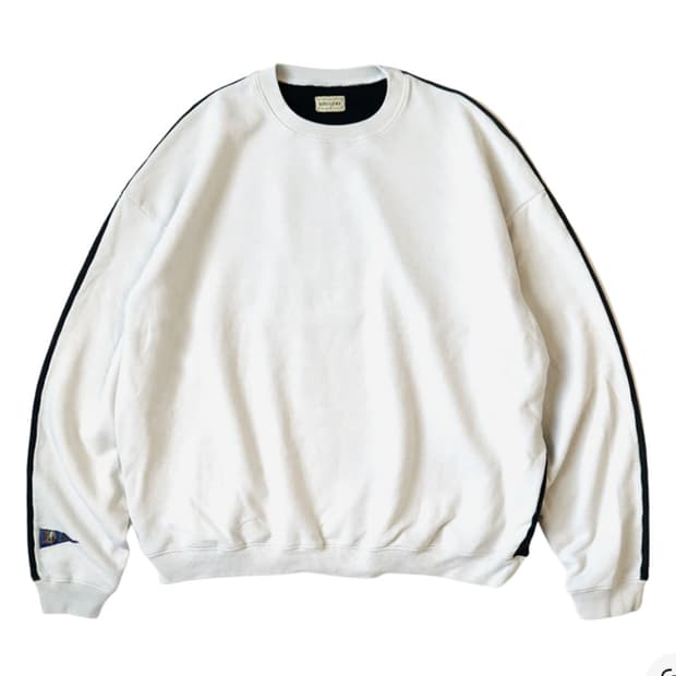 캐피탈 투톤 빅 플리스 스웻셔츠