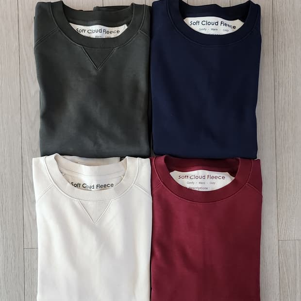 St.Scott 세인트스코트 맨투맨 4종 세트(남녀공용)