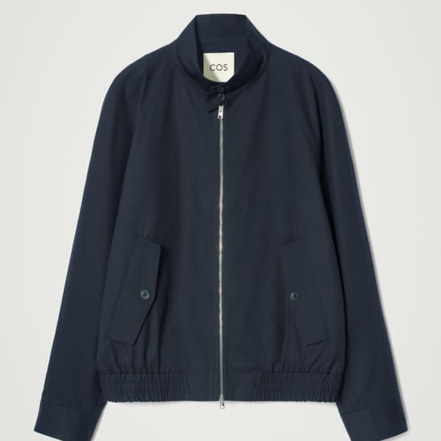 [S] COS 워터 리펠런트 해링턴 재킷