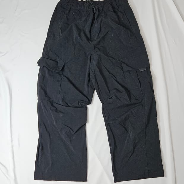 자라 ZARA 나일론 스트링 카고팬츠 파라슈트 M