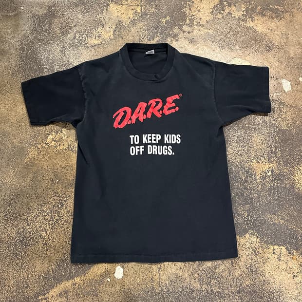 빈티지 90s Dare 티셔츠
