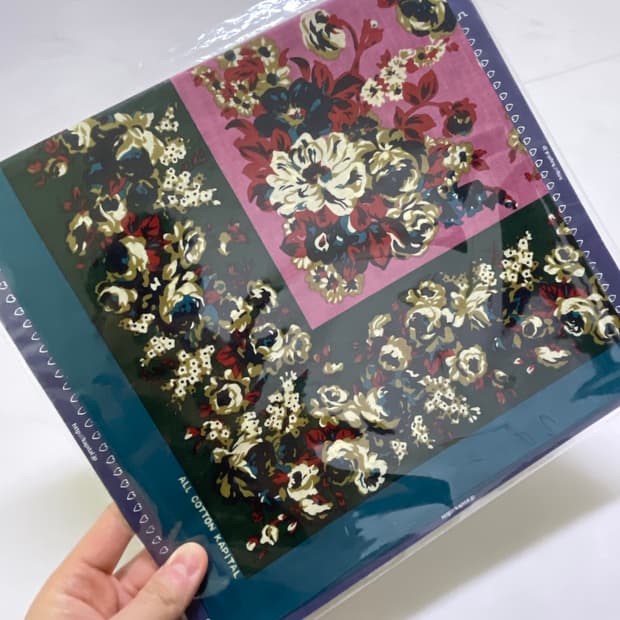 Handkerchief Flower Bandana
