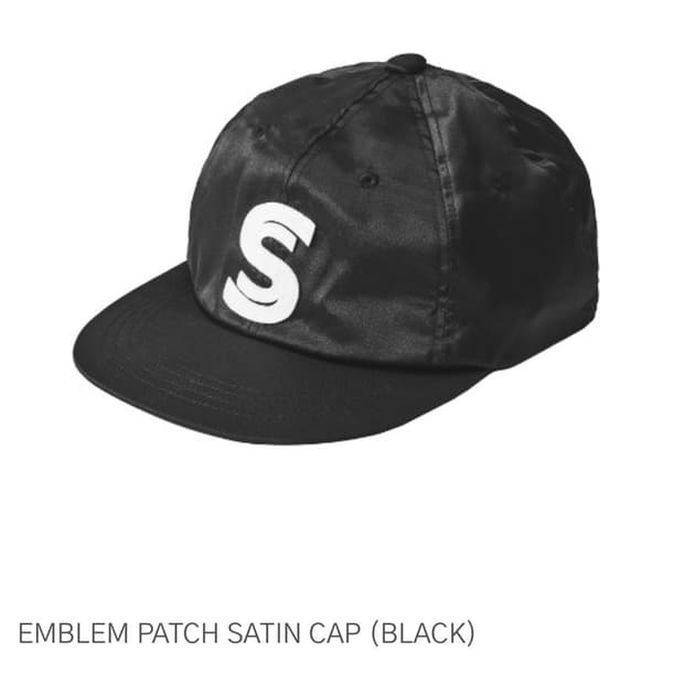 safarispot-EMBLEM PATCH SATIN CAP 