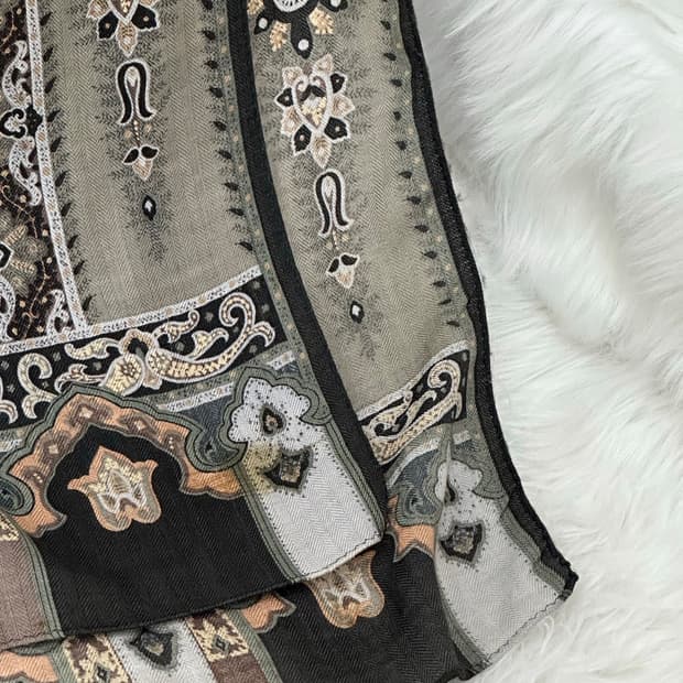 에트로 울 실크 머플러