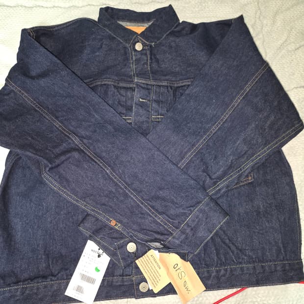 오어슬로우 6011 1세대 데님 자켓 3사이즈