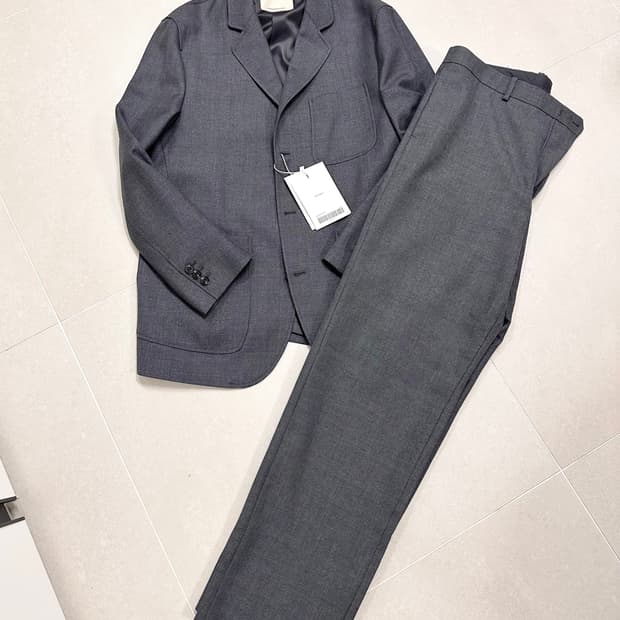 포터리 울 스포츠 셋업 미드그레이 3/4 size