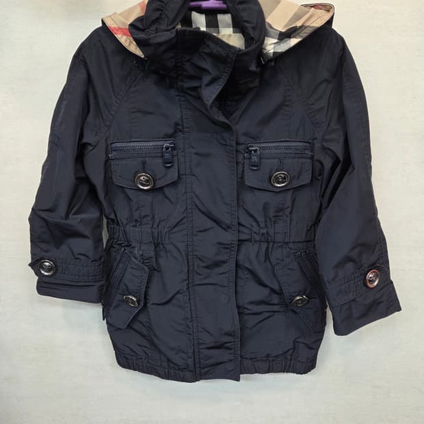 버버리 키즈 레인 코트 자켓 3세