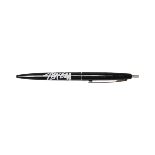 [미개봉]스투시 BIC 클립 펜 블랙