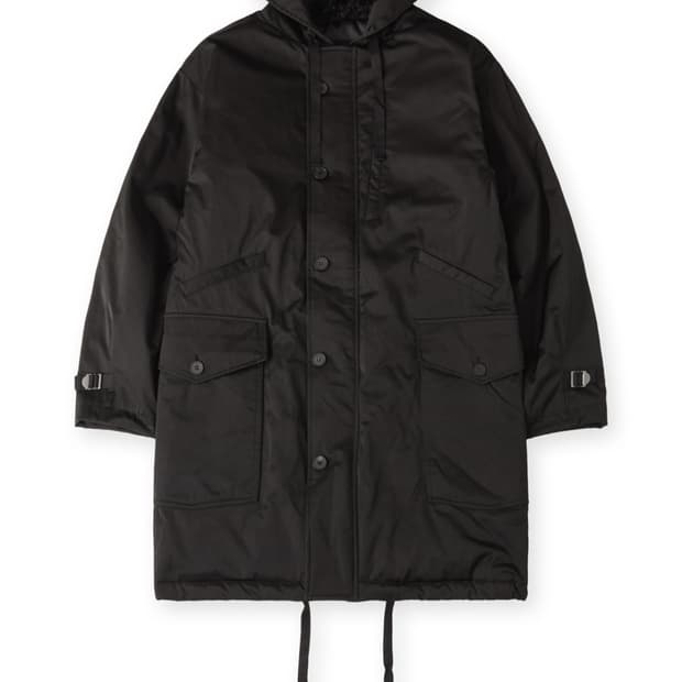 해칭룸 n3b 파카 블랙