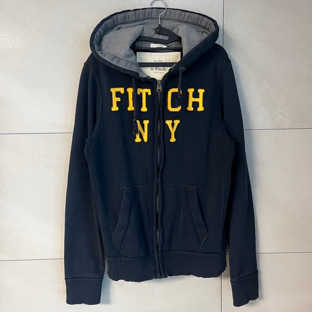 아베크롬비 후드집업 네이비 (L)