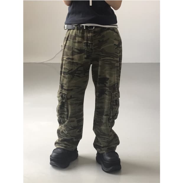 Shein Cotton Camo Pants