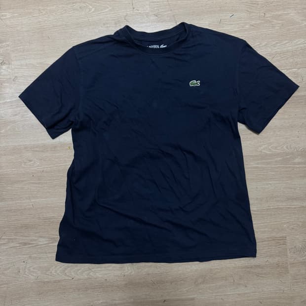 라코스테 로고 반팔 티셔츠