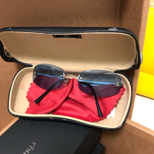 제니 샤넬 빈티지 선글라스