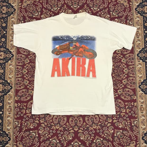 [XL] 8-90‘s 빈티지 Akira 아키라 카네다 바이크 티셔츠