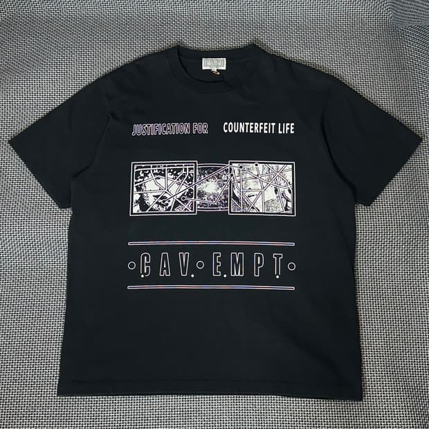 CAV EMPT 카브엠트 반팔 티셔츠(L)