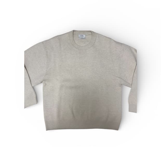 cos 릴렉스드 니트 스웨터 m