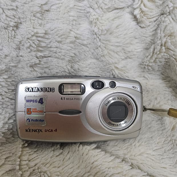 삼성 케녹스 u-ca4 레트로 디카 빈티지 카메라