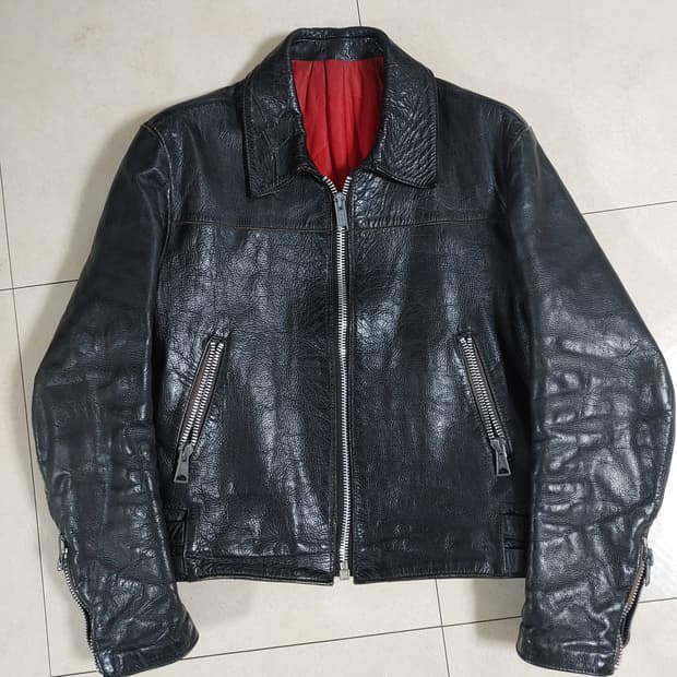 70s 싱글라이더 가죽자켓