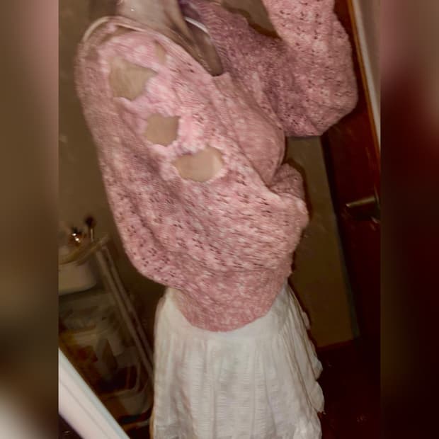 리즈리사 리본 니트 히메가루 라떼갸루 stc 트랄라라 고전 stc 갸루