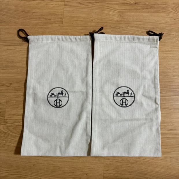 에르메스 슈즈 더스트 1쌍 