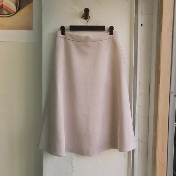 Rope picnic 스웨이드 핑크 스커트