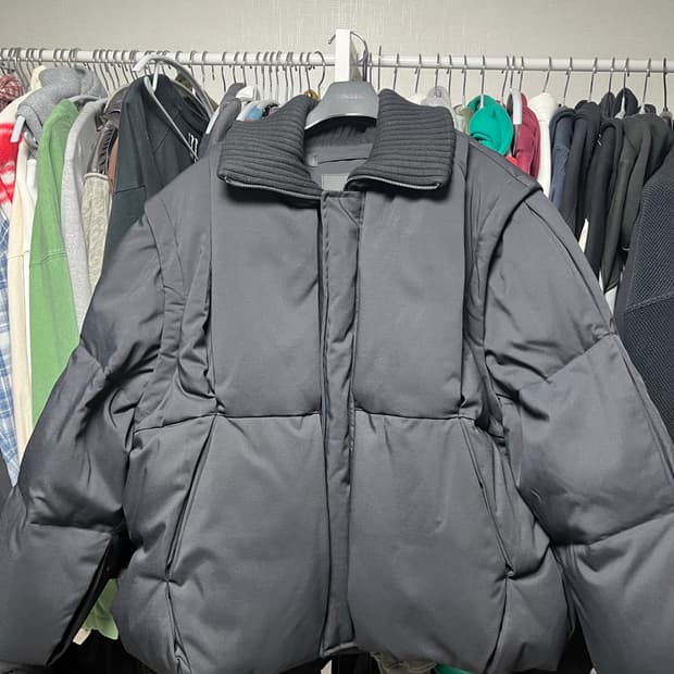 송지오 딥폴드 패딩 24FW 46사이즈