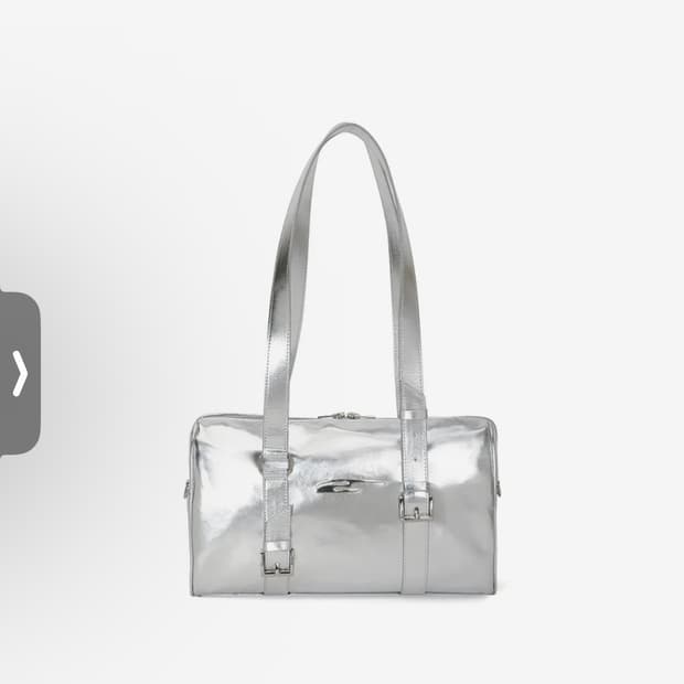 Leey 실버 토트백 보헤미안서울