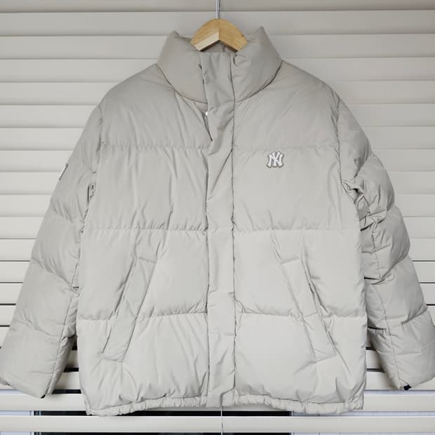 MLB 남녀공용 베이직 덕다운 숏패딩 XS