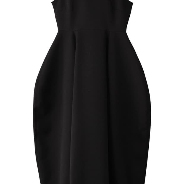 나곤스탠스 엔폴드 벌룬 원피스 