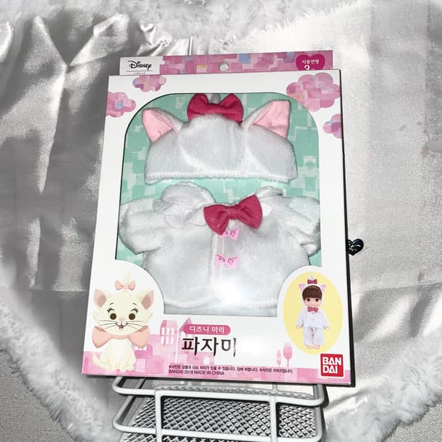 디즈니 마리 파자마 인형옷