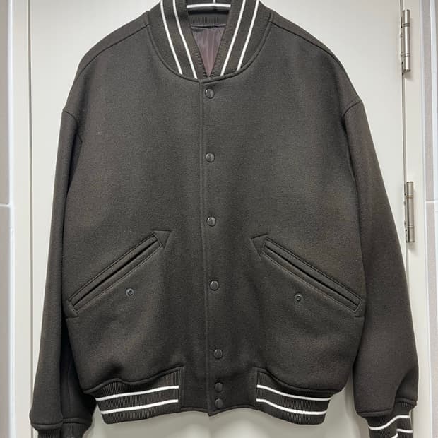 브라운야드 스타디움 바시티 자켓 Brown  1