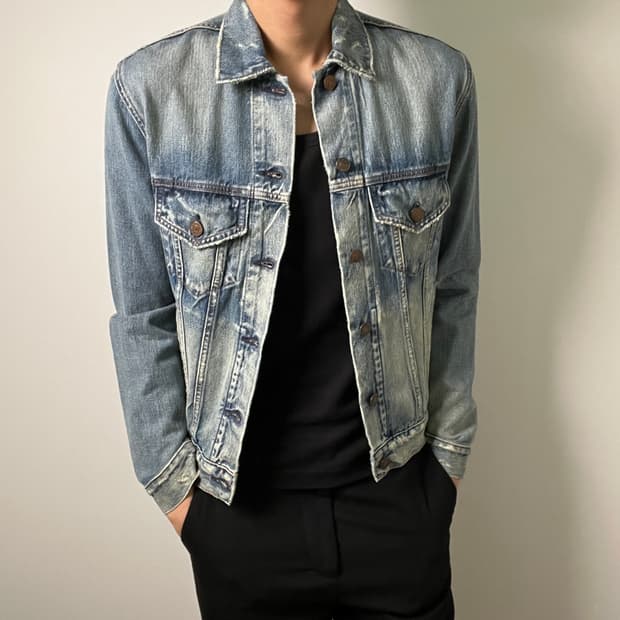 데님 앤 서플라이 랄프로렌 빈티지 데님 트러커 자켓 XS