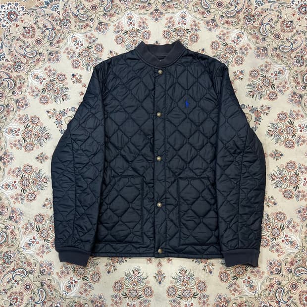 폴로 랄프로렌 포니 로고 퀼팅 자켓