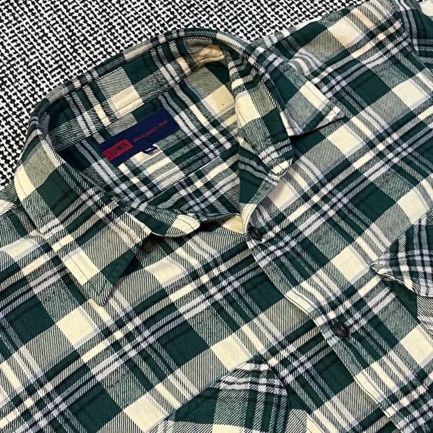 에드윈 체크 셔츠