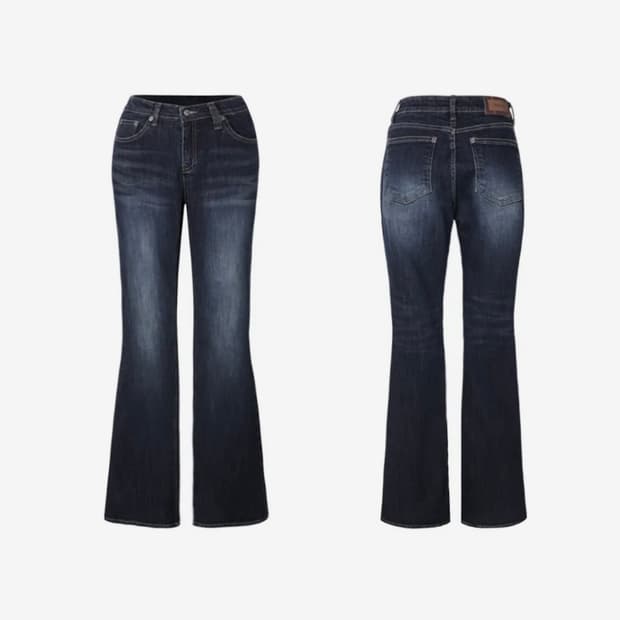 오도어 Vintage raw jean in Mid-blue 2사이즈