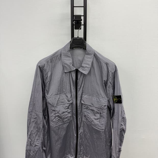 스톤아일랜드 나일론 메탈 오버셔츠 XXXL