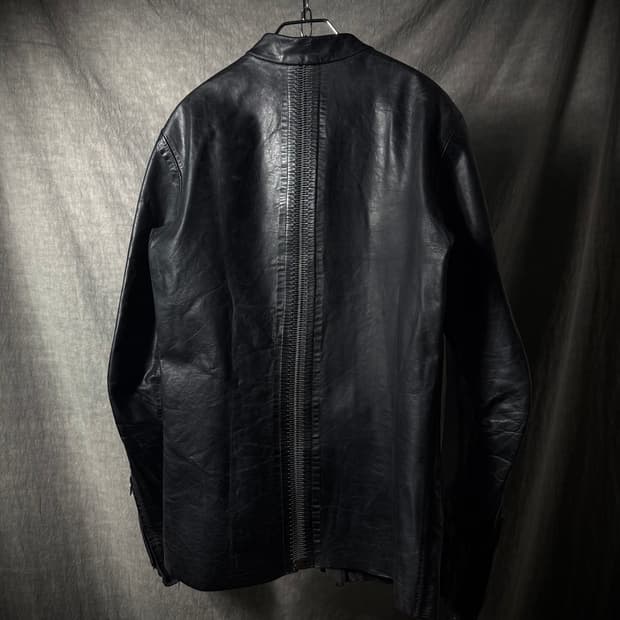 ISAAC SELLAM Calf Interstitiel Jacket