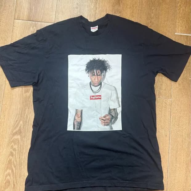 슈프림 NBA 영보이 티셔츠 네이비 - 23FW