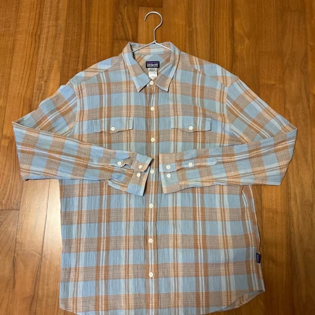 [L] 파타고니아 Organiccotton 체크셔츠