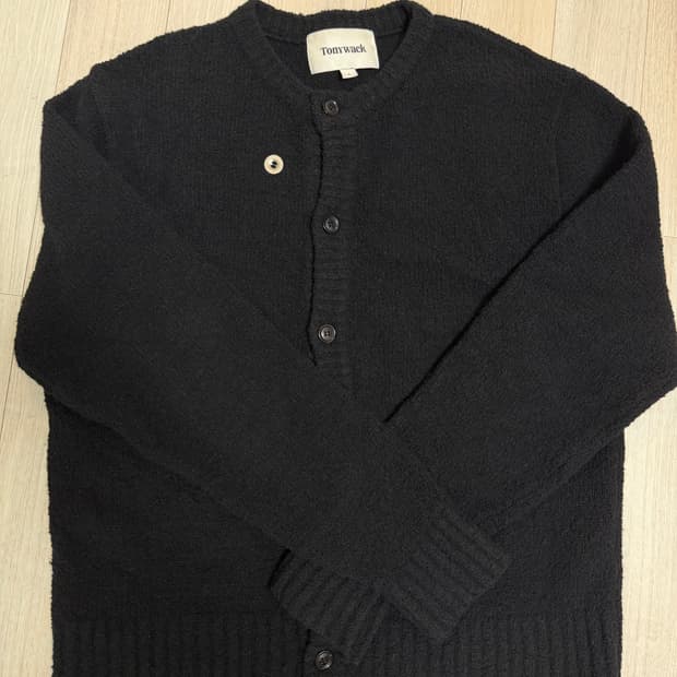 토니웩 알파카 가디건 하지